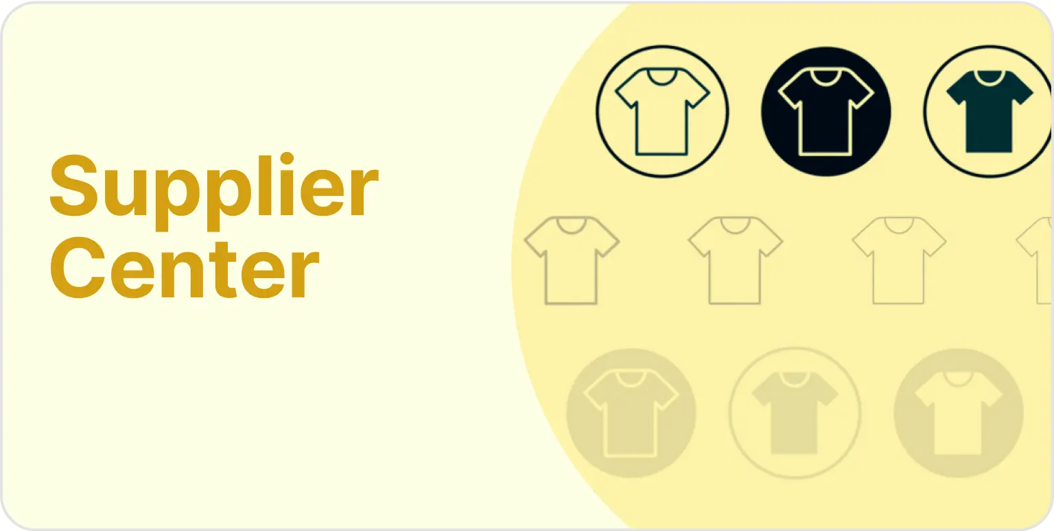 Supplier Center